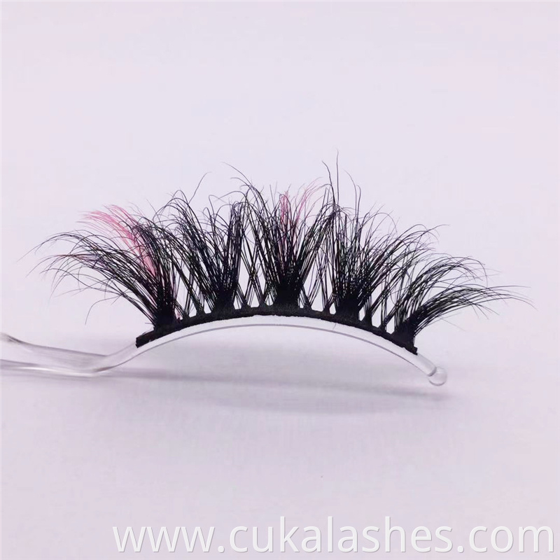 Colored Mink Lashes